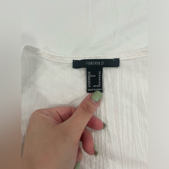 Women’s White Blouse - Picture 3 of 4